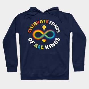 Neurodiversity Celebrate Minds Of All Kinds Autism Awareness Hoodie